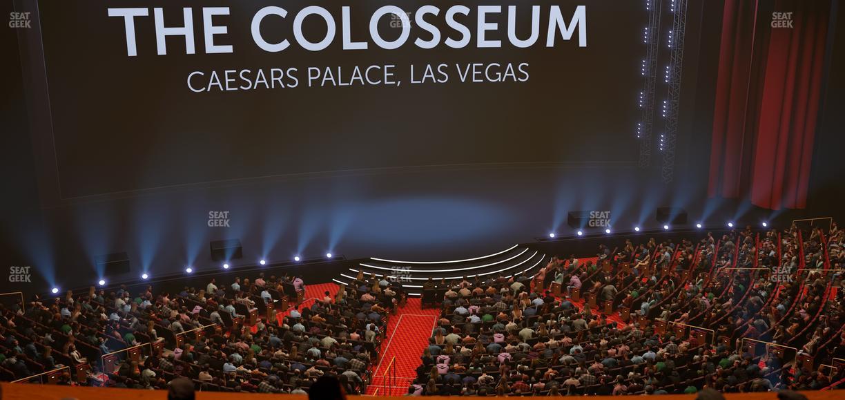 The Colosseum At Caesars Palace - Section 305 Seat View