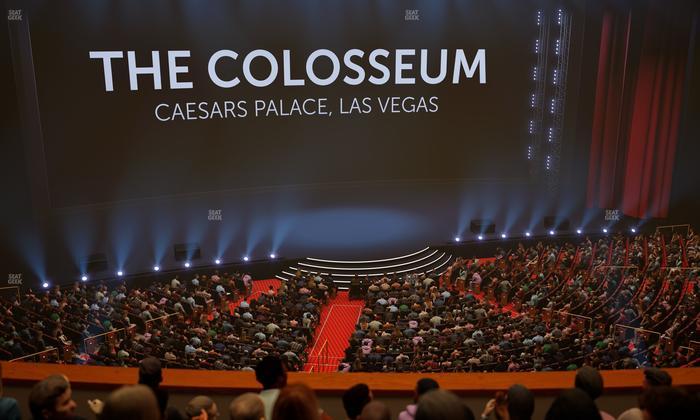 The Colosseum At Caesars Palace - Section 305 Seat View