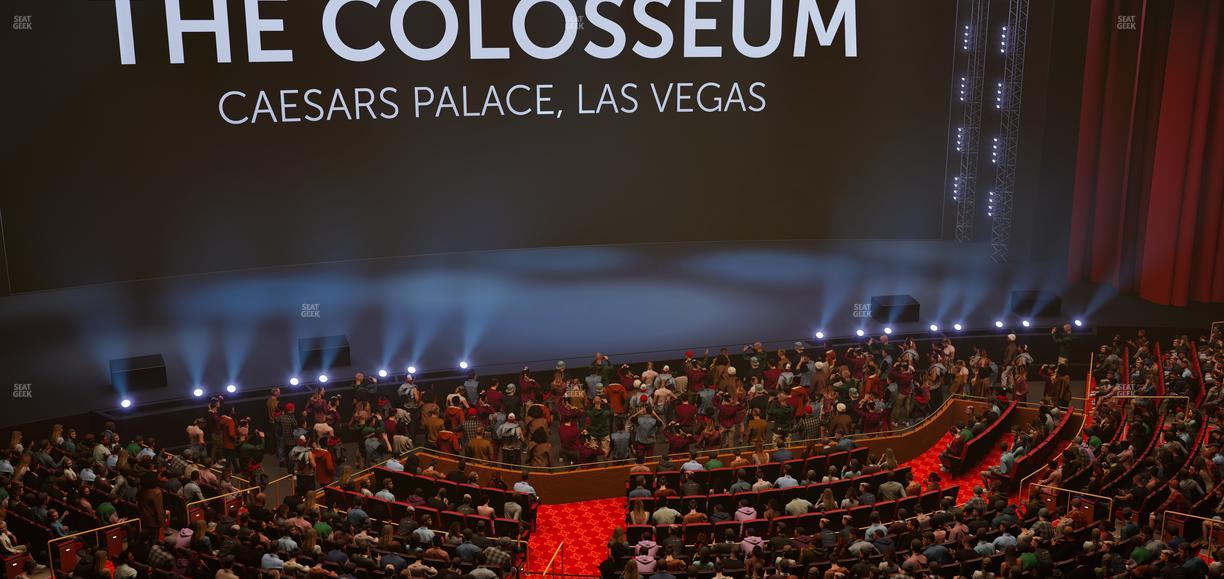 The Colosseum At Caesars Palace - Section 305 Seat View