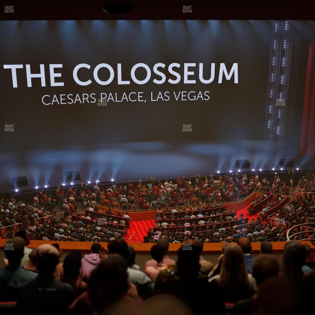 The Colosseum At Caesars Palace - Section 305 Seat View
