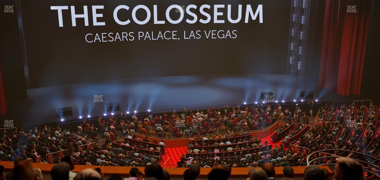 The Colosseum At Caesars Palace - Section 305 Seat View