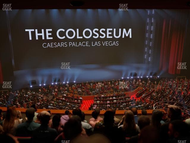 The Colosseum At Caesars Palace - Section 305 Seat View