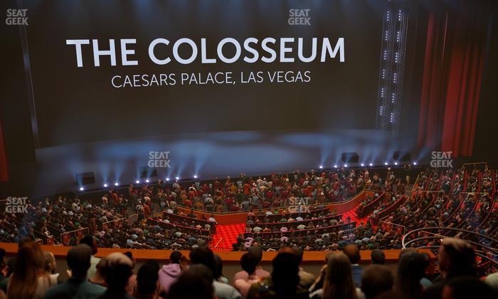 The Colosseum At Caesars Palace - Section 305 Seat View