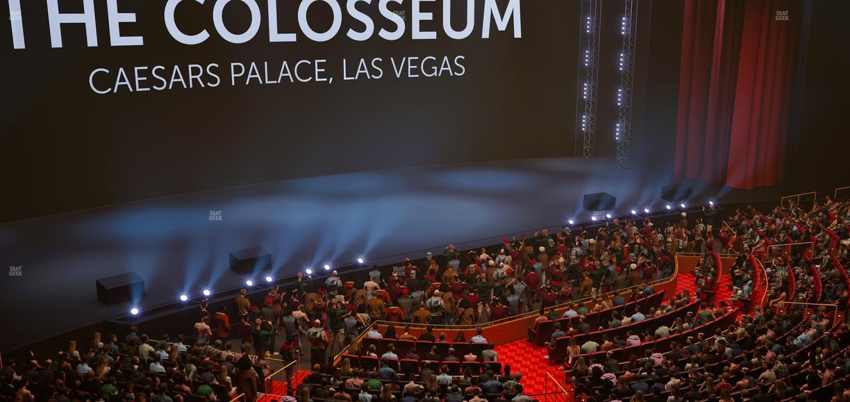 The Colosseum At Caesars Palace - Section 306 Seat View