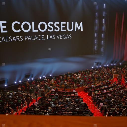 The Colosseum At Caesars Palace - Section 306 Seat View