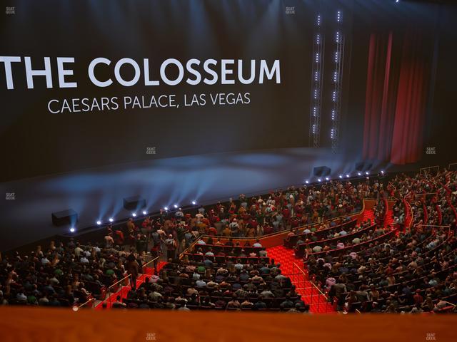 The Colosseum At Caesars Palace - Section 306 Seat View