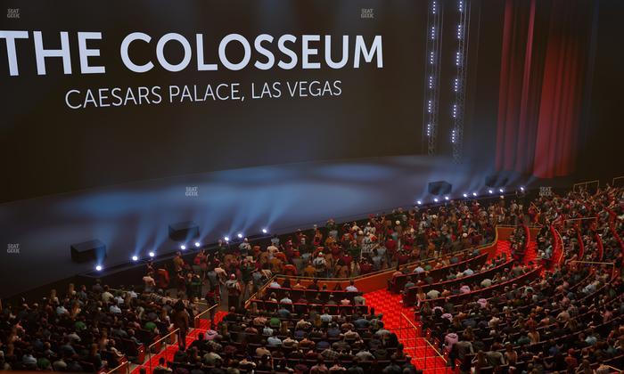 The Colosseum At Caesars Palace - Section 306 Seat View