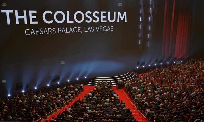 The Colosseum At Caesars Palace - Section 306 Seat View