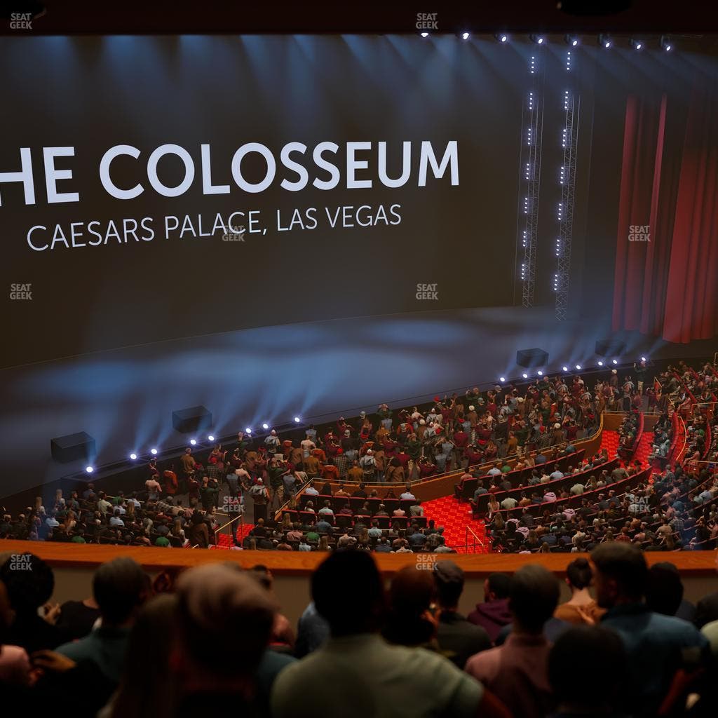 The Colosseum At Caesars Palace - Section 306 Seat View