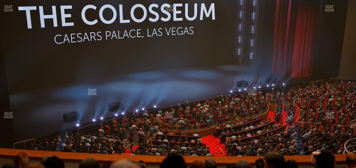 The Colosseum At Caesars Palace - Section 306 Seat View