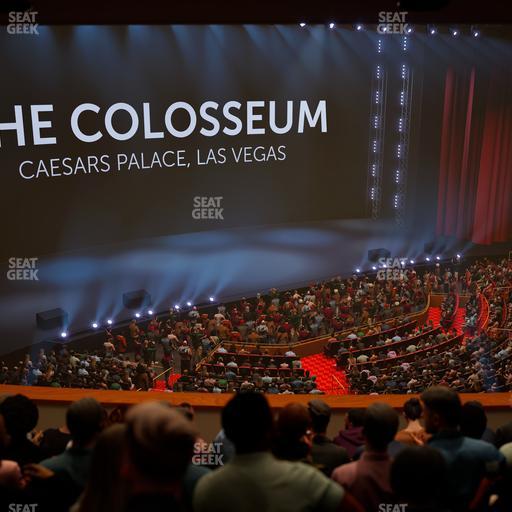 The Colosseum At Caesars Palace - Section 306 Seat View