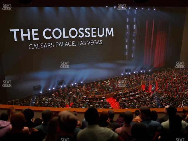 The Colosseum At Caesars Palace - Section 306 Seat View