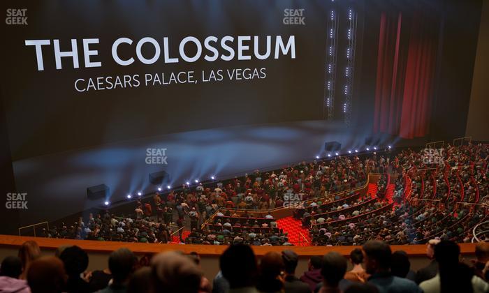 The Colosseum At Caesars Palace - Section 306 Seat View