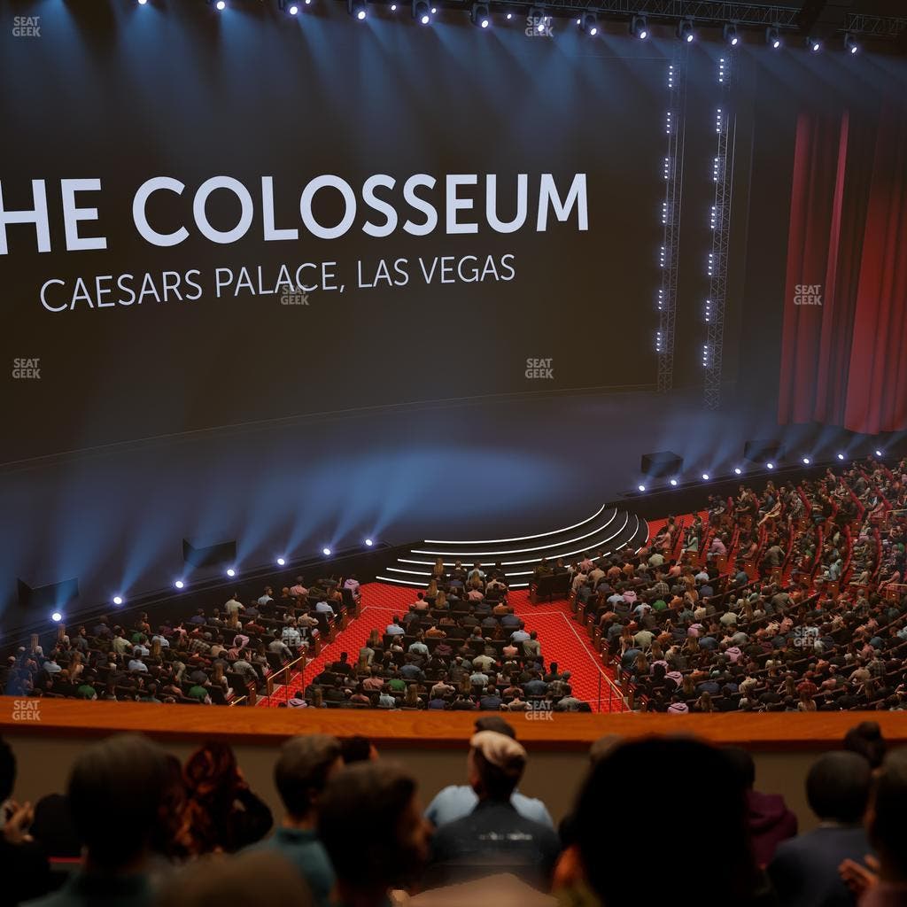 The Colosseum At Caesars Palace - Section 306 Seat View