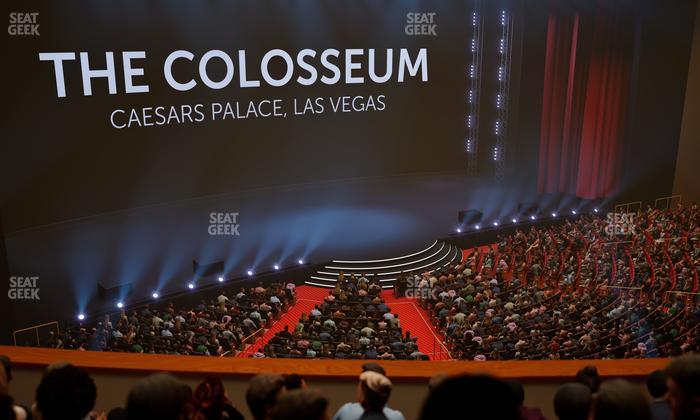 The Colosseum At Caesars Palace - Section 306 Seat View