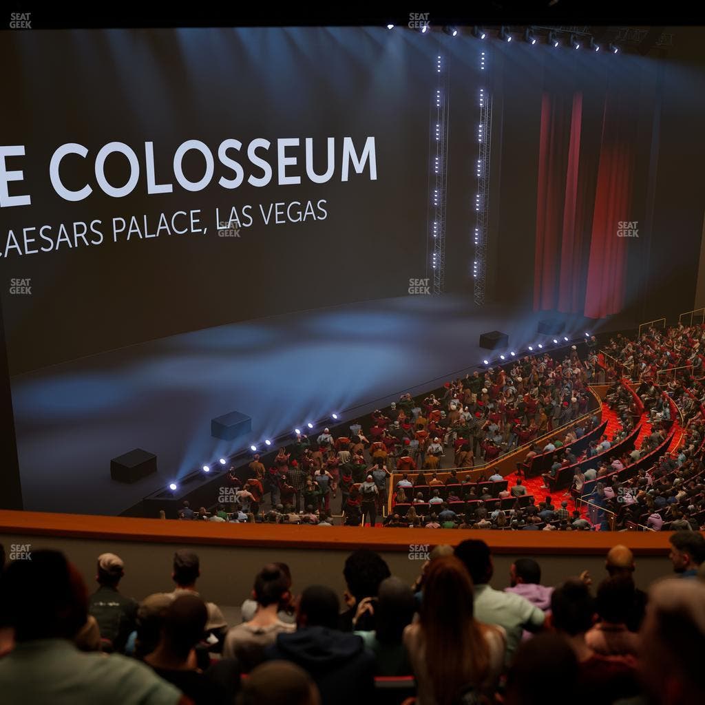 The Colosseum At Caesars Palace - Section 307 Seat View