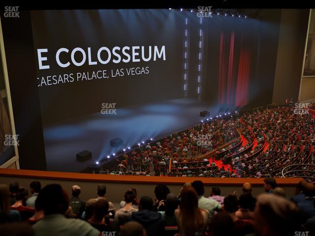 The Colosseum At Caesars Palace - Section 307 Seat View