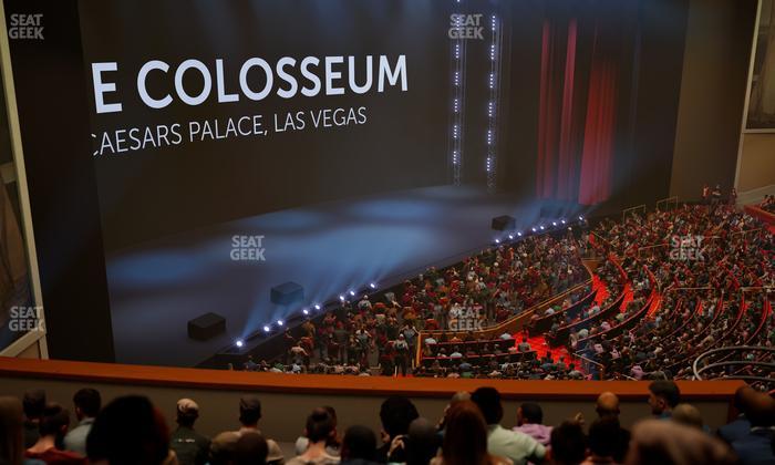 The Colosseum At Caesars Palace - Section 307 Seat View
