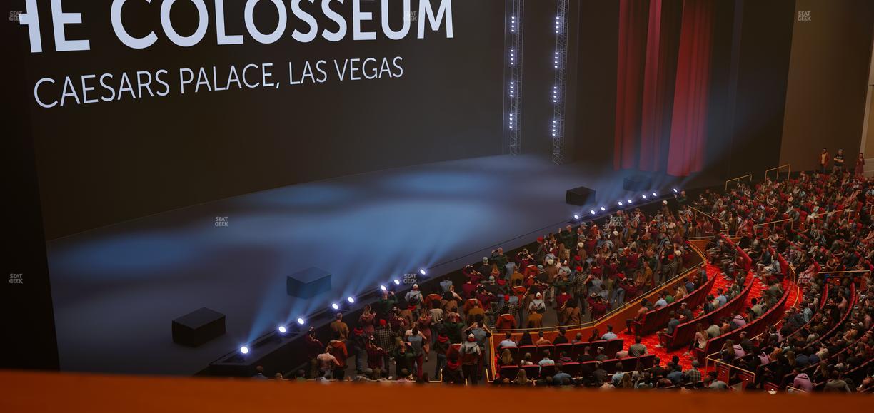 The Colosseum At Caesars Palace - Section 307 Seat View