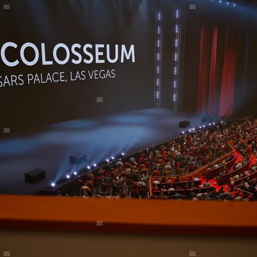 The Colosseum At Caesars Palace - Section 307 Seat View
