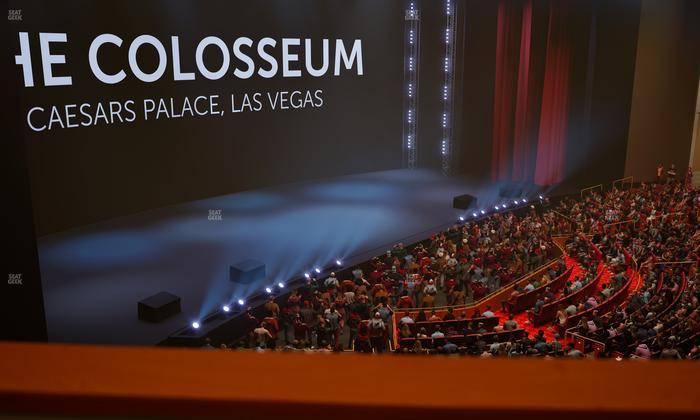 The Colosseum At Caesars Palace - Section 307 Seat View