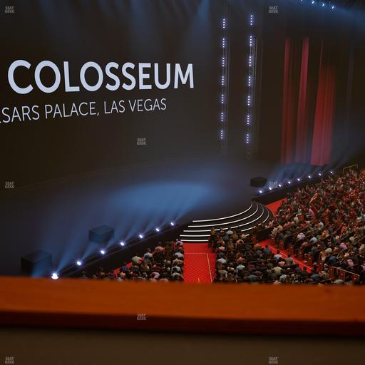 The Colosseum At Caesars Palace - Section 307 Seat View