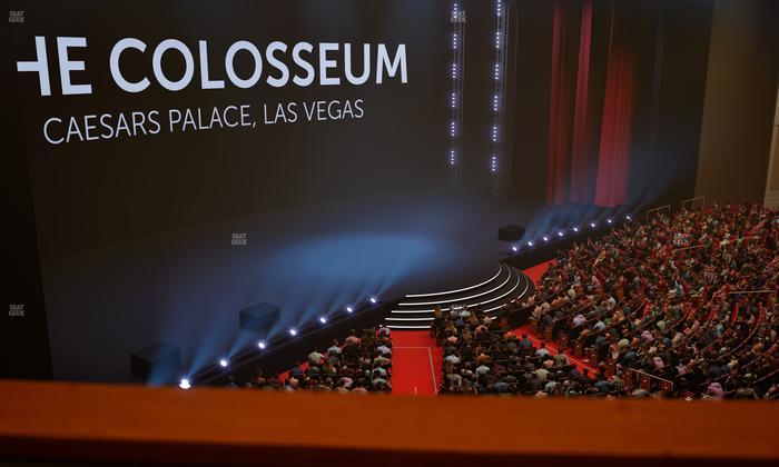 The Colosseum At Caesars Palace - Section 307 Seat View