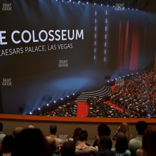 The Colosseum At Caesars Palace - Section 307 Seat View