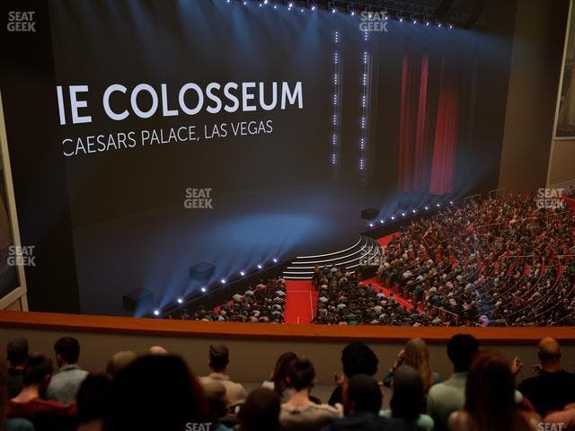 The Colosseum At Caesars Palace - Section 307 Seat View