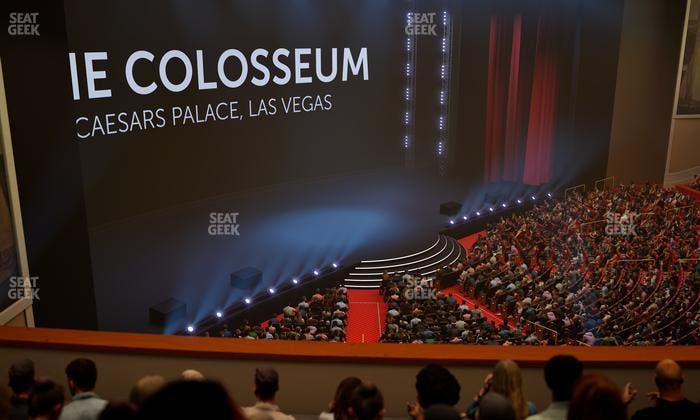 The Colosseum At Caesars Palace - Section 307 Seat View