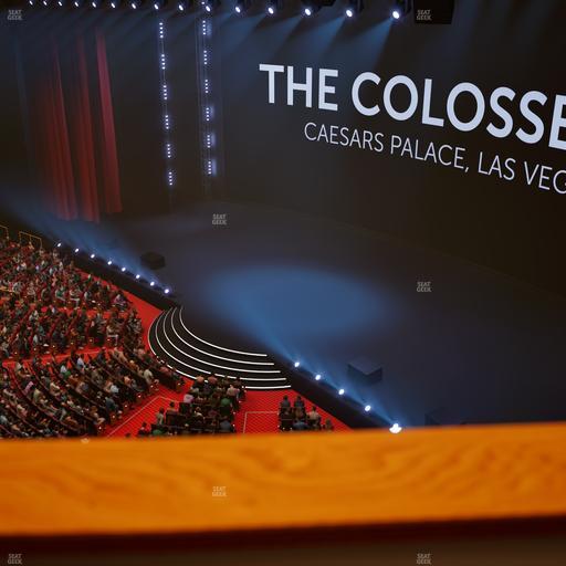 The Colosseum At Caesars Palace - Section 401 Seat View