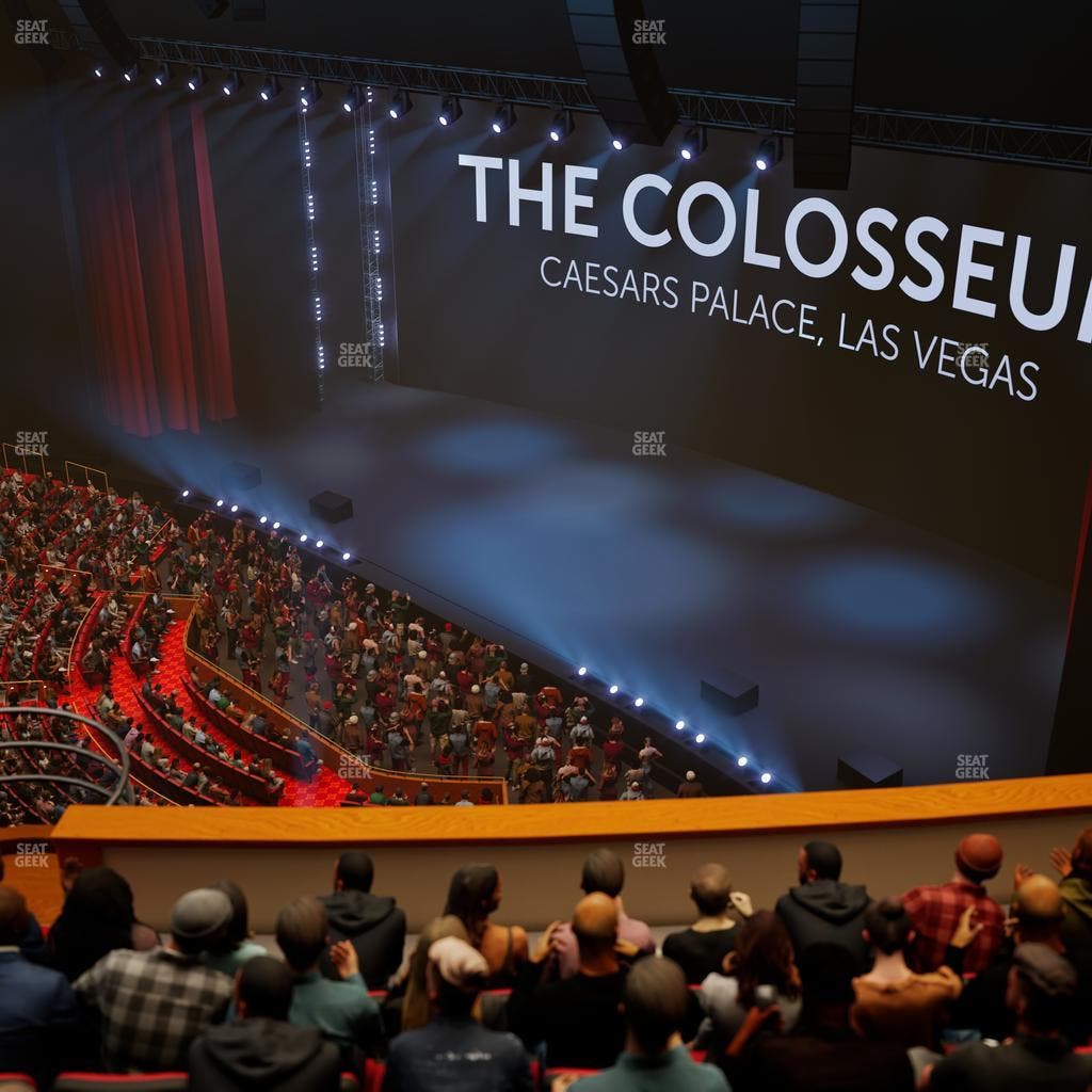 The Colosseum At Caesars Palace - Section 401 Seat View