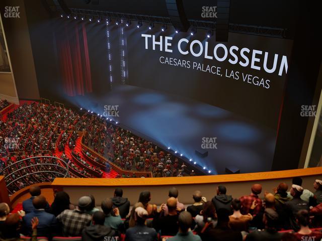 The Colosseum At Caesars Palace - Section 401 Seat View