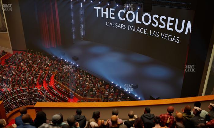 The Colosseum At Caesars Palace - Section 401 Seat View