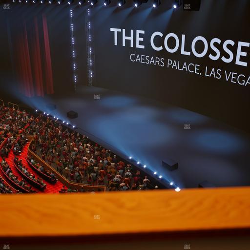 The Colosseum At Caesars Palace - Section 401 Seat View
