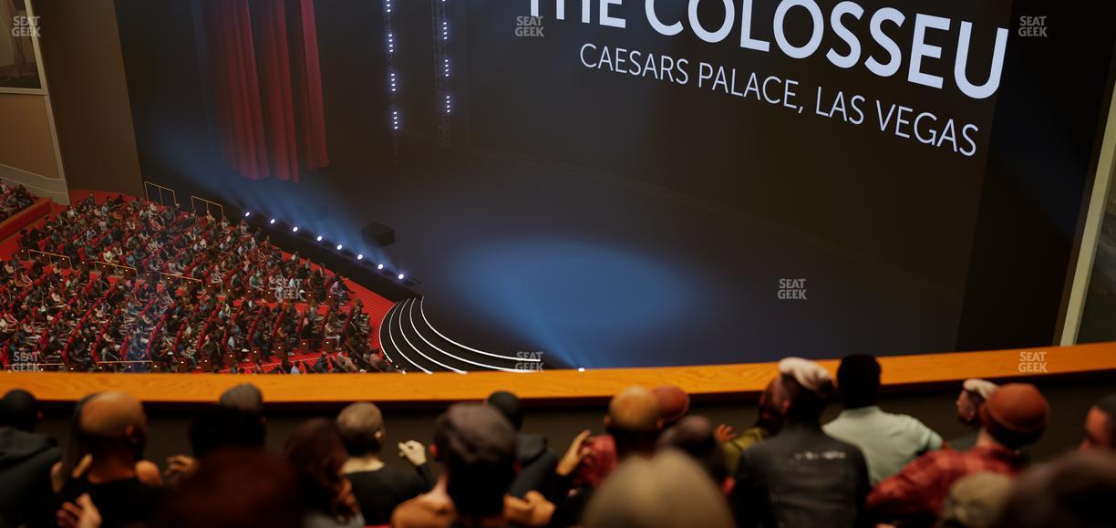 The Colosseum At Caesars Palace - Section 401 Seat View