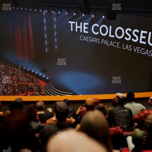 The Colosseum At Caesars Palace - Section 401 Seat View