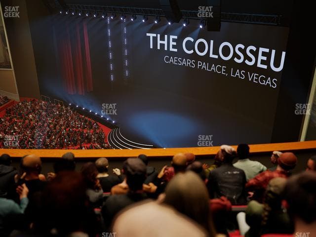 The Colosseum At Caesars Palace - Section 401 Seat View