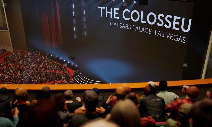 The Colosseum At Caesars Palace - Section 401 Seat View