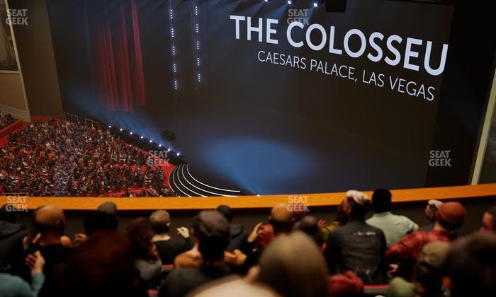 The Colosseum At Caesars Palace - Section 401 Seat View