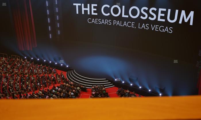 The Colosseum At Caesars Palace - Section 402 Seat View