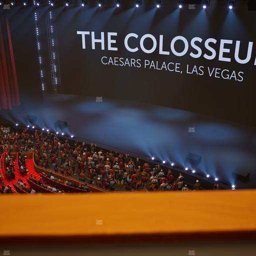 The Colosseum At Caesars Palace - Section 402 Seat View