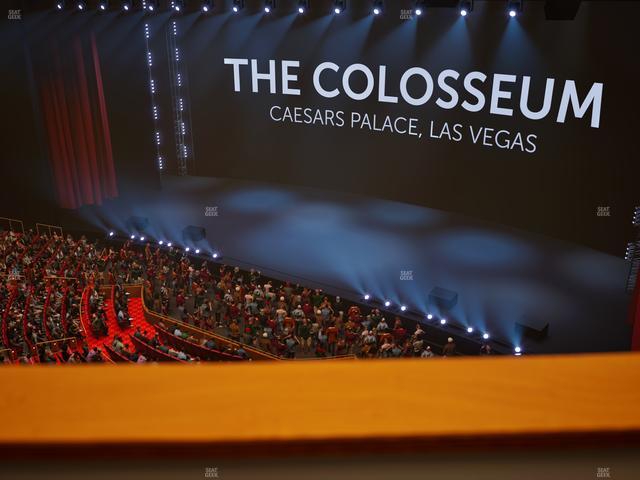 The Colosseum At Caesars Palace - Section 402 Seat View