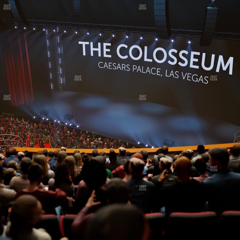 The Colosseum At Caesars Palace - Section 402 Seat View