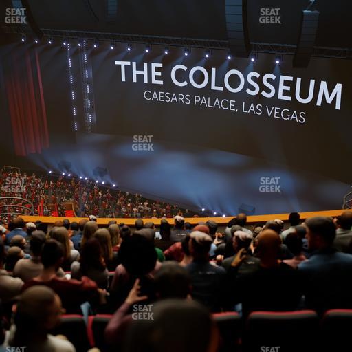 The Colosseum At Caesars Palace - Section 402 Seat View
