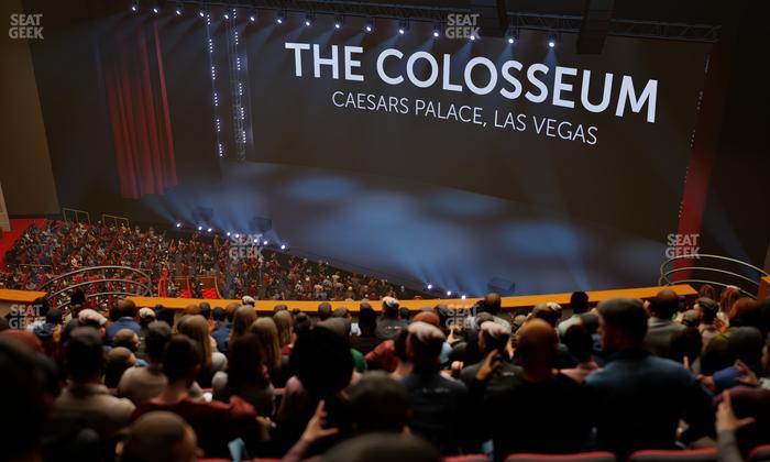 The Colosseum At Caesars Palace - Section 402 Seat View