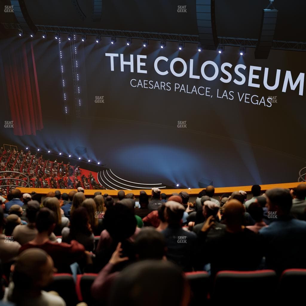 The Colosseum At Caesars Palace - Section 402 Seat View