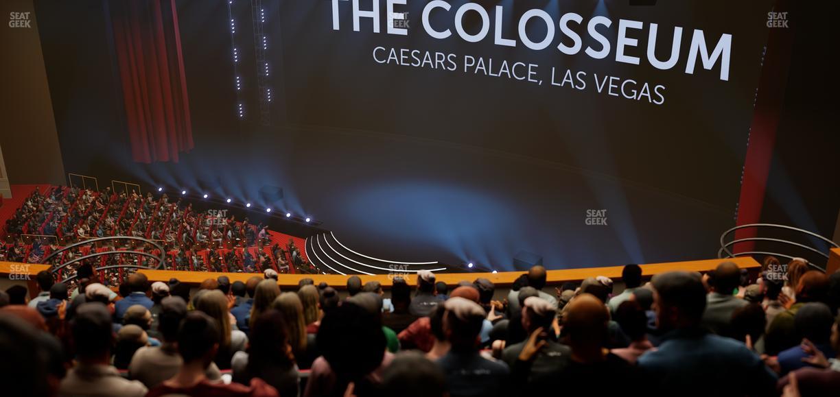 The Colosseum At Caesars Palace - Section 402 Seat View