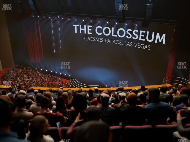 The Colosseum At Caesars Palace - Section 402 Seat View