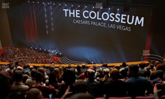 The Colosseum At Caesars Palace - Section 402 Seat View